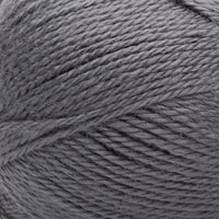 Close-up of gray yarn ball