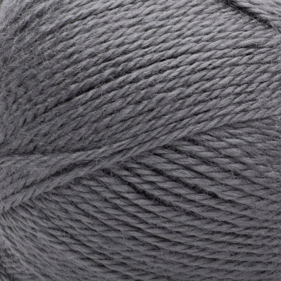 Close-up of gray yarn ball