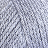 Close-up of heathered gray yarn 