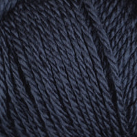 Close-up of dark blue yarn 