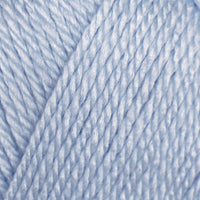 Close-up of light blue yarn