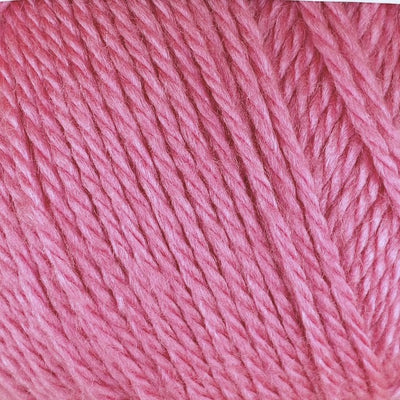 Close-up of hot pink yarn 