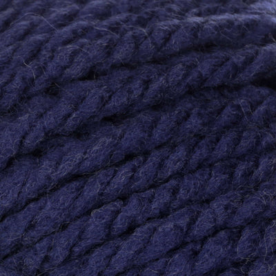 Close-up of dark blue yarn ball