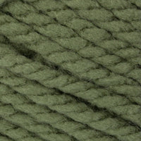 Close-up of sage green yarn ball