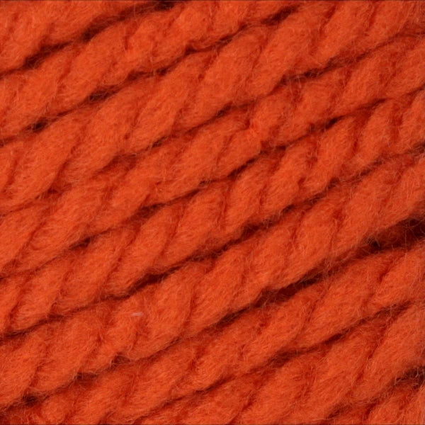 Close-up of orange yarn ball