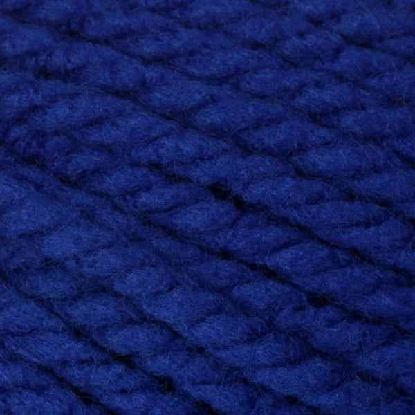 Close-up of blue yarn ball