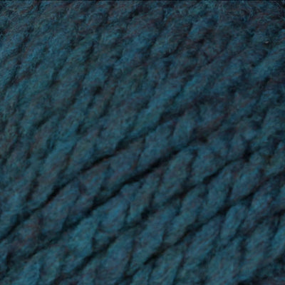 Close-up of teal yarn ball