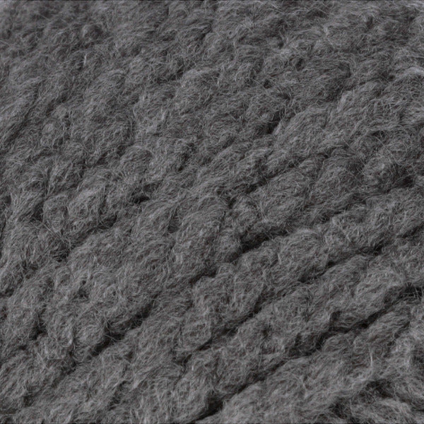 Close-up of gray yarn ball