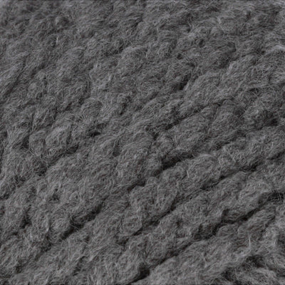 Close-up of gray yarn ball