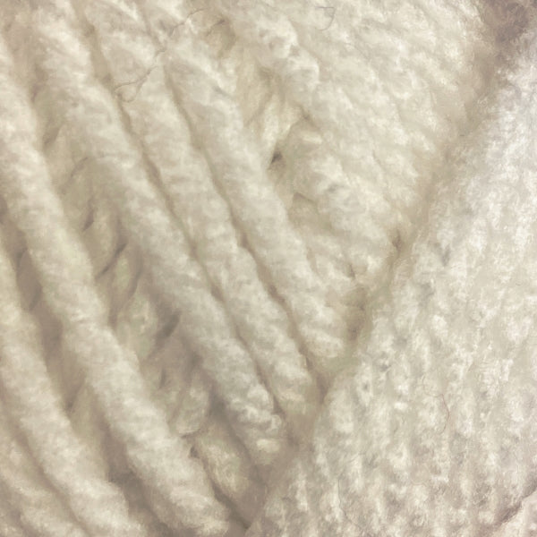 Close-up of white yarn ball