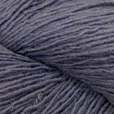 Close-up of a skein of light purple yarn