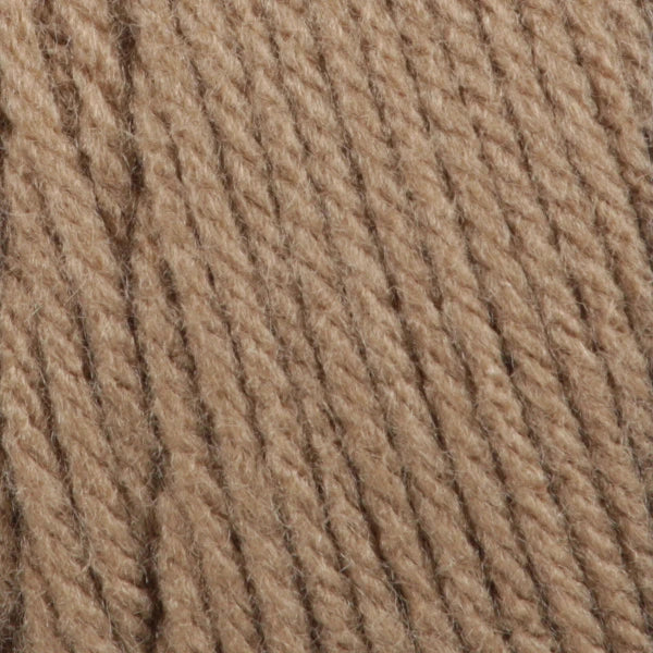 Close-up of light brown yarn