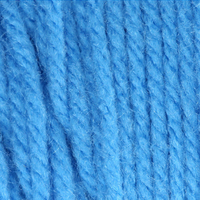 Close-up of blue yarn 