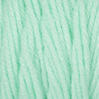 Close-up of mint green yarn 