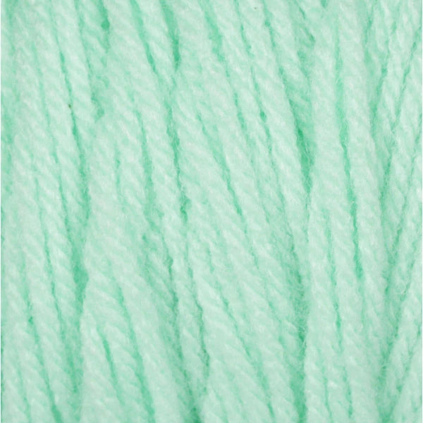 Close-up of mint green yarn 
