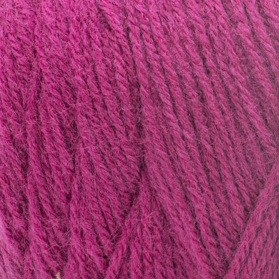 Close-up of hot pink yarn 