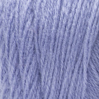 Close-up of light blueish-purple yarn 