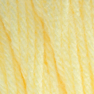 Close-up of pale yellow yarn 