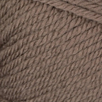 Close up of tan coloured yarn ball
