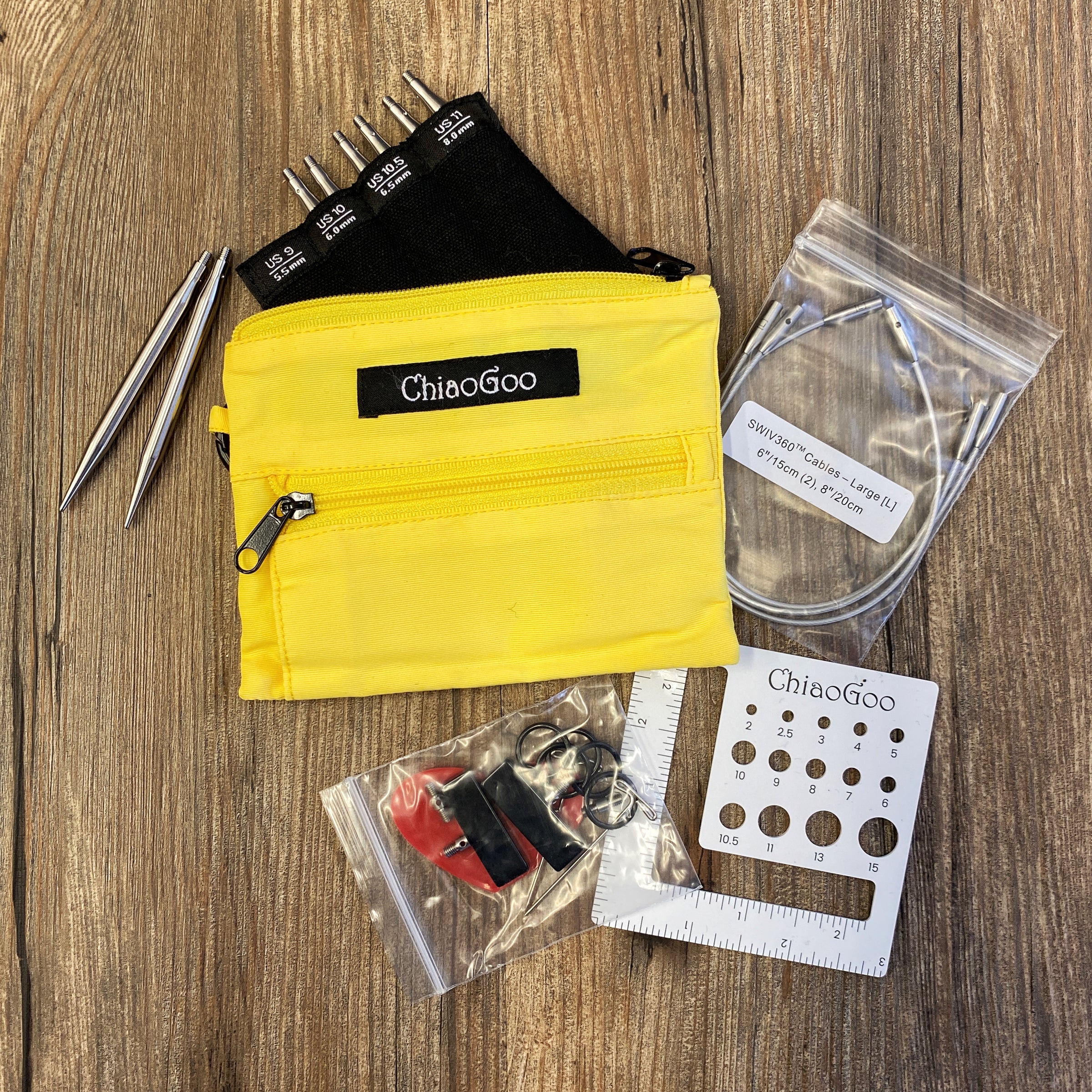 ChiaoGoo Twist Shortie Interchangeable Sets