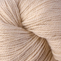 Close-up of beige yarn 
