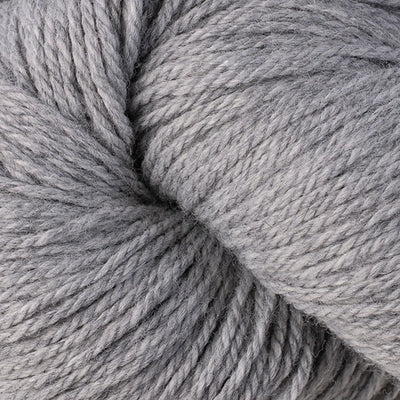 Close-up of heathered gray yarn 