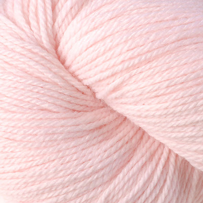 Close-up of pale pink yarn