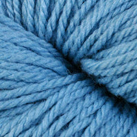 Close-up of light blue yarn