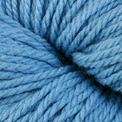 Close-up of light blue yarn