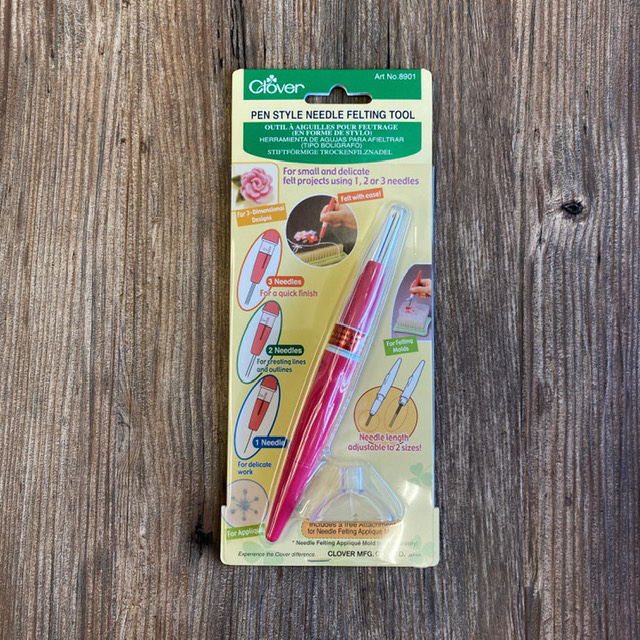 Clover Pen Style Needle Felting Tool • Impossible Knot Yarn Shop